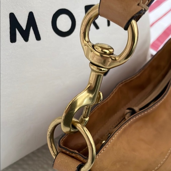 Coach Tan Leather Hobo Shoulder Bag - Picture 8 of 16